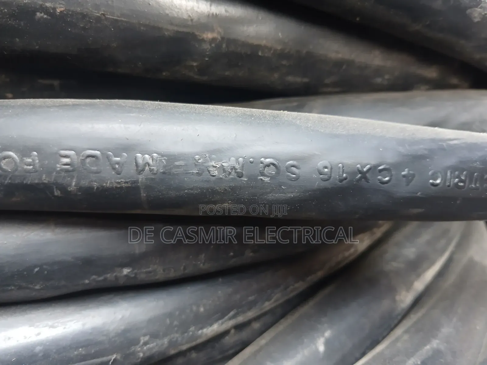 4x16mm2 Armoured Cable