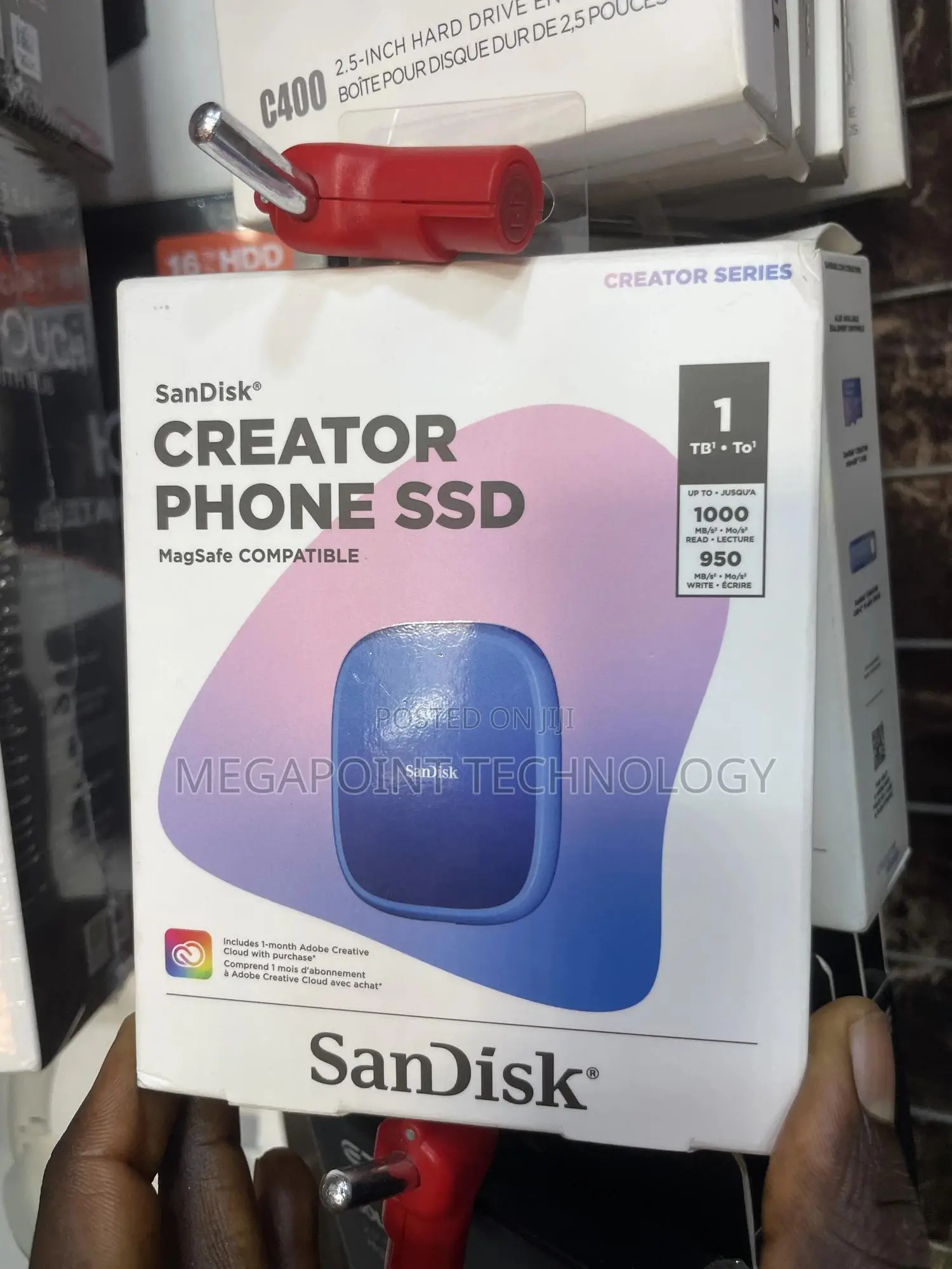 Sandisk 1tb Creator Phone SSD