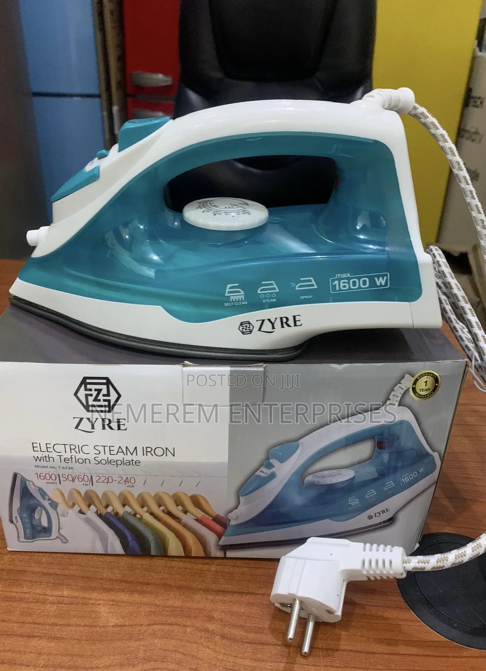 Zyre Steam Iron