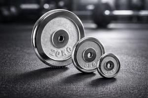 Chrome Weight Plates – Gym Strength Training Equipment