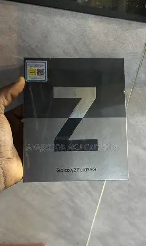 New Samsung Galaxy Z Fold 3 256 GB Black