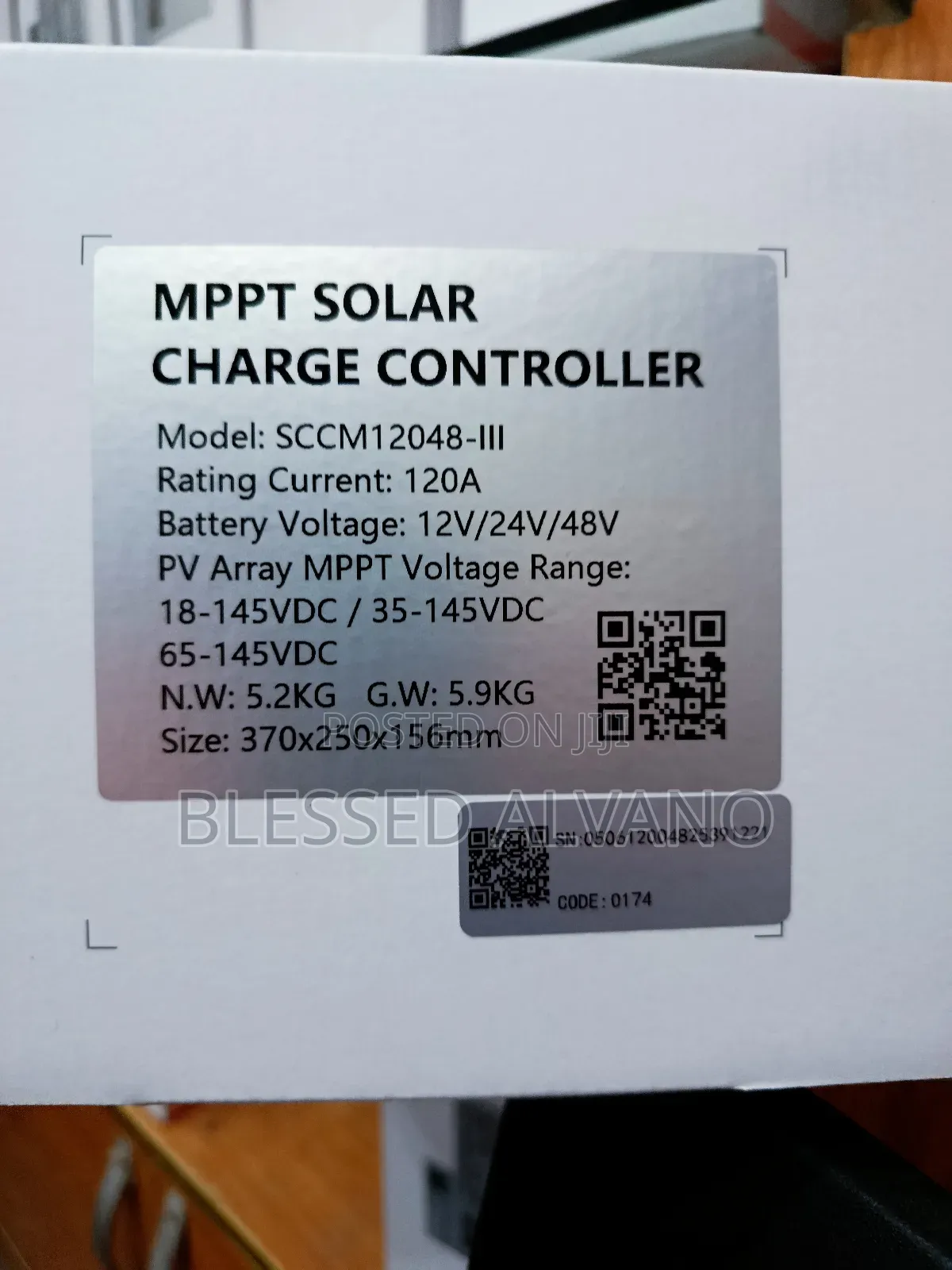Felicity Charge Controller(120a/48v)