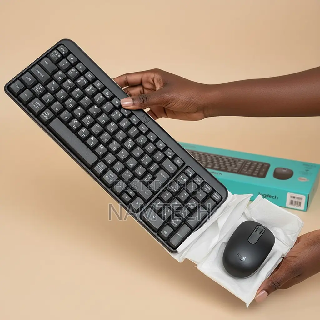 Logitech Mk250 Compact Wireless Keyboard and Mouse Combo