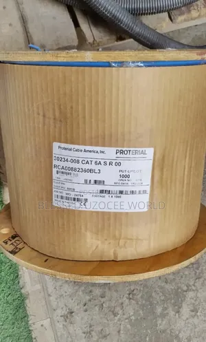 Comscope/Systematic Cable 23awg Cat 6a Ethernet 100% Copper Cable 305m