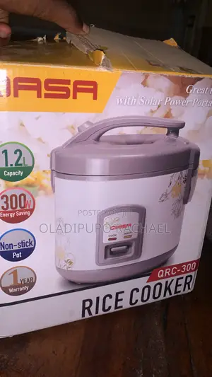 Brand New Qasa Rice Cooker 1.2l – Urgent Sale