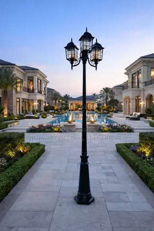 Luxury Cast European Garden Light