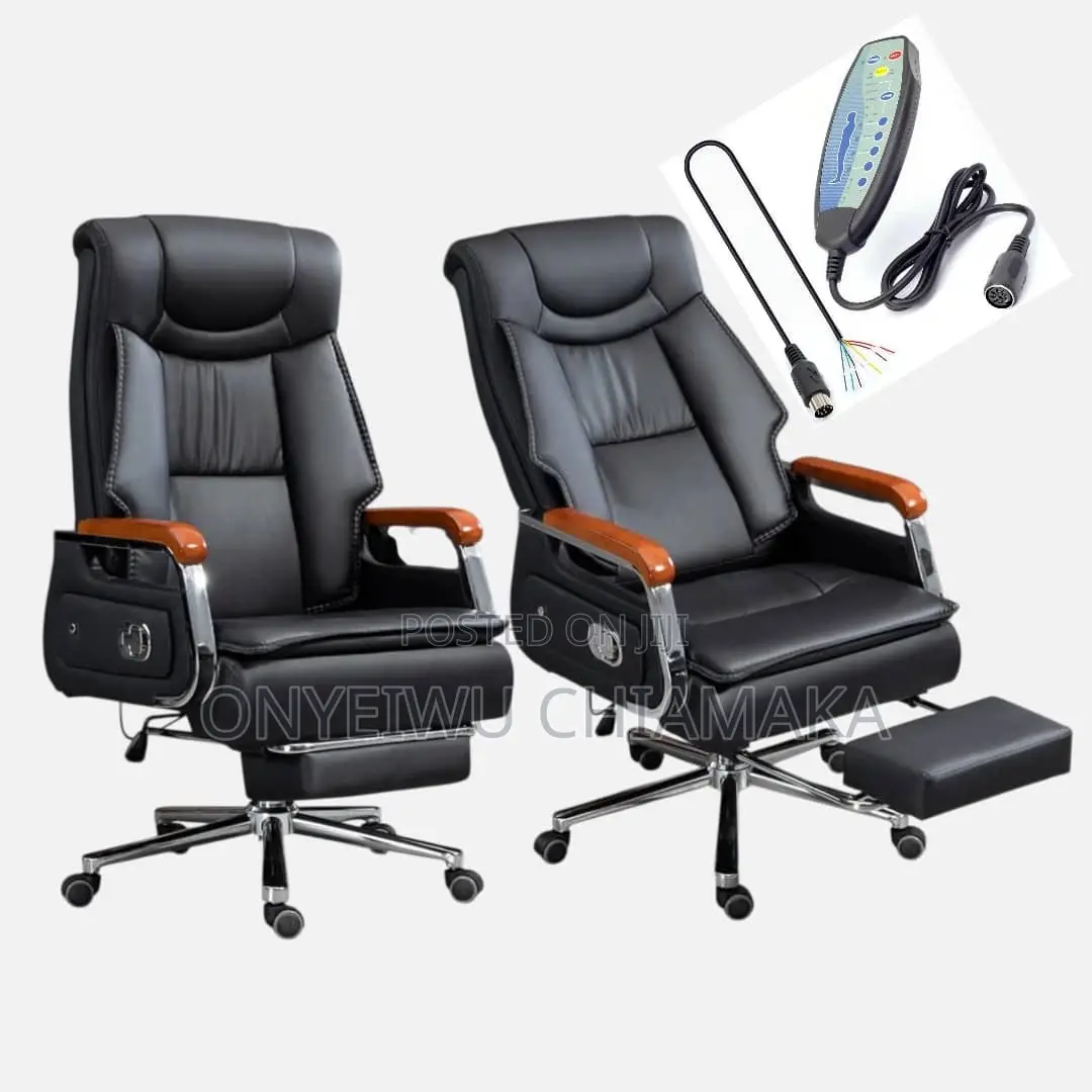 Executive Office Chair With Massage Footrest