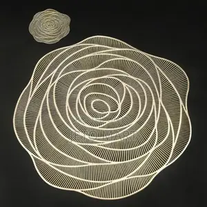Slip Resistant Table Mats for Dining Kitchen Decor (10pcs)