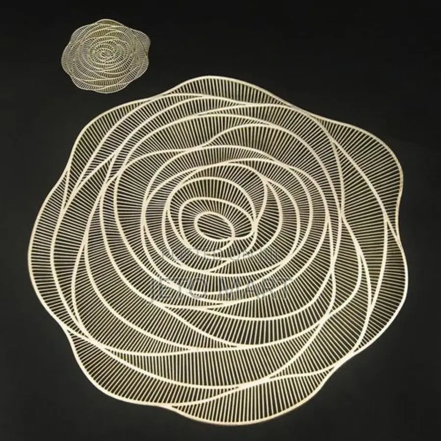 Slip Resistant Table Mats for Dining Kitchen Decor (10pcs)