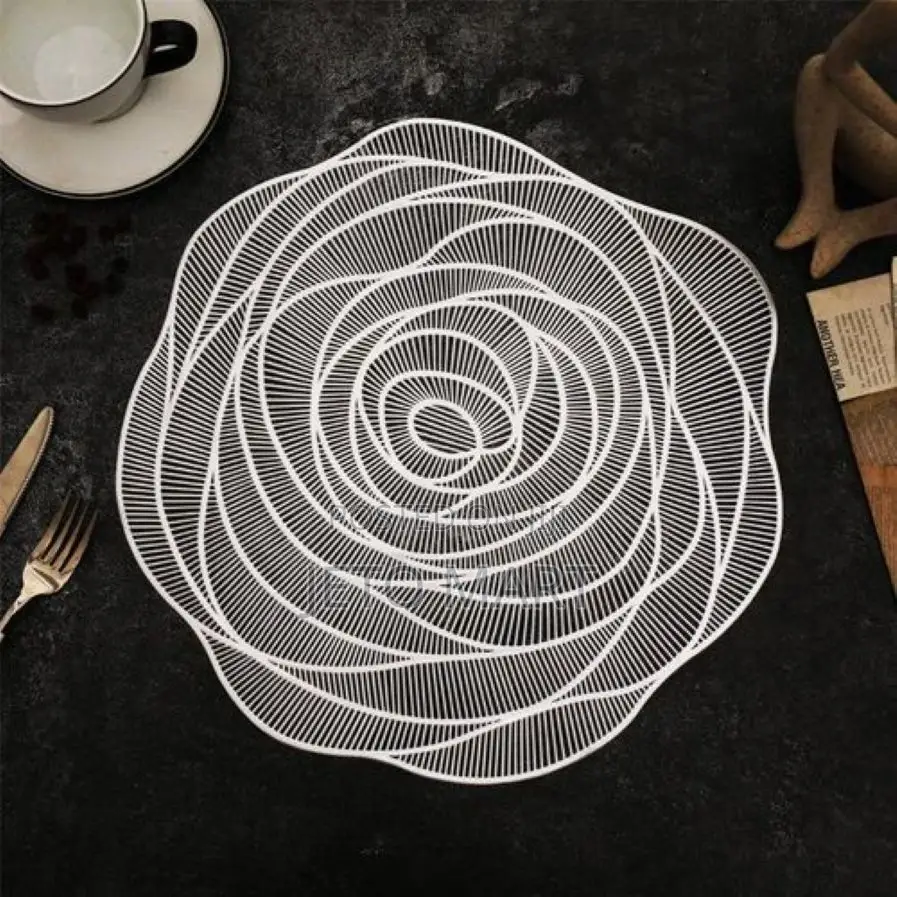 Slip Resistant Table Mats for Dining Kitchen Decor (10pcs)