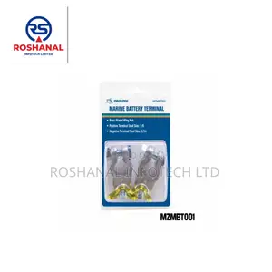 Marine Battery Terminals Brass Clamp Set For Boats Batteries