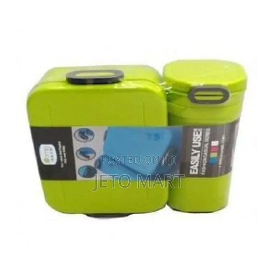 Lunch Box With Water Bottle Combo