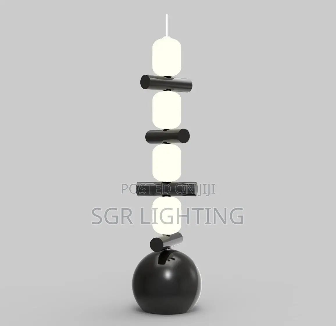 Modern Tomatoes on Sticks Living Room Floor Lamp