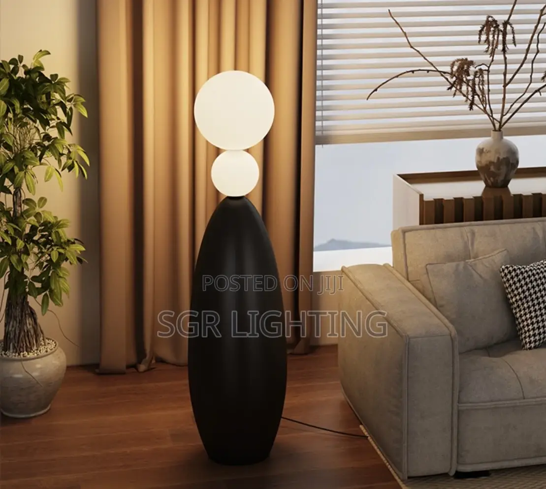 Modern Tomatoes on Sticks Living Room Floor Lamp