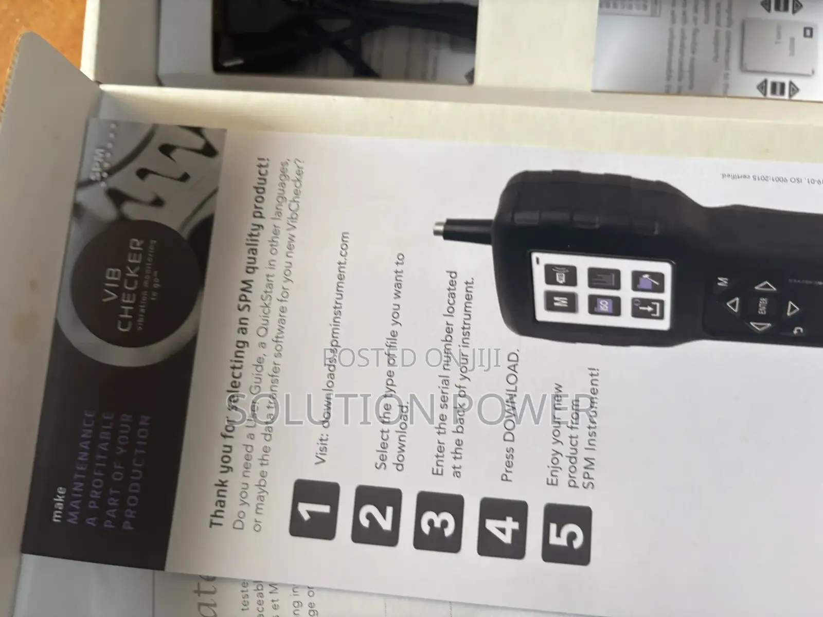 SPM Vc200 Vibration Checker
