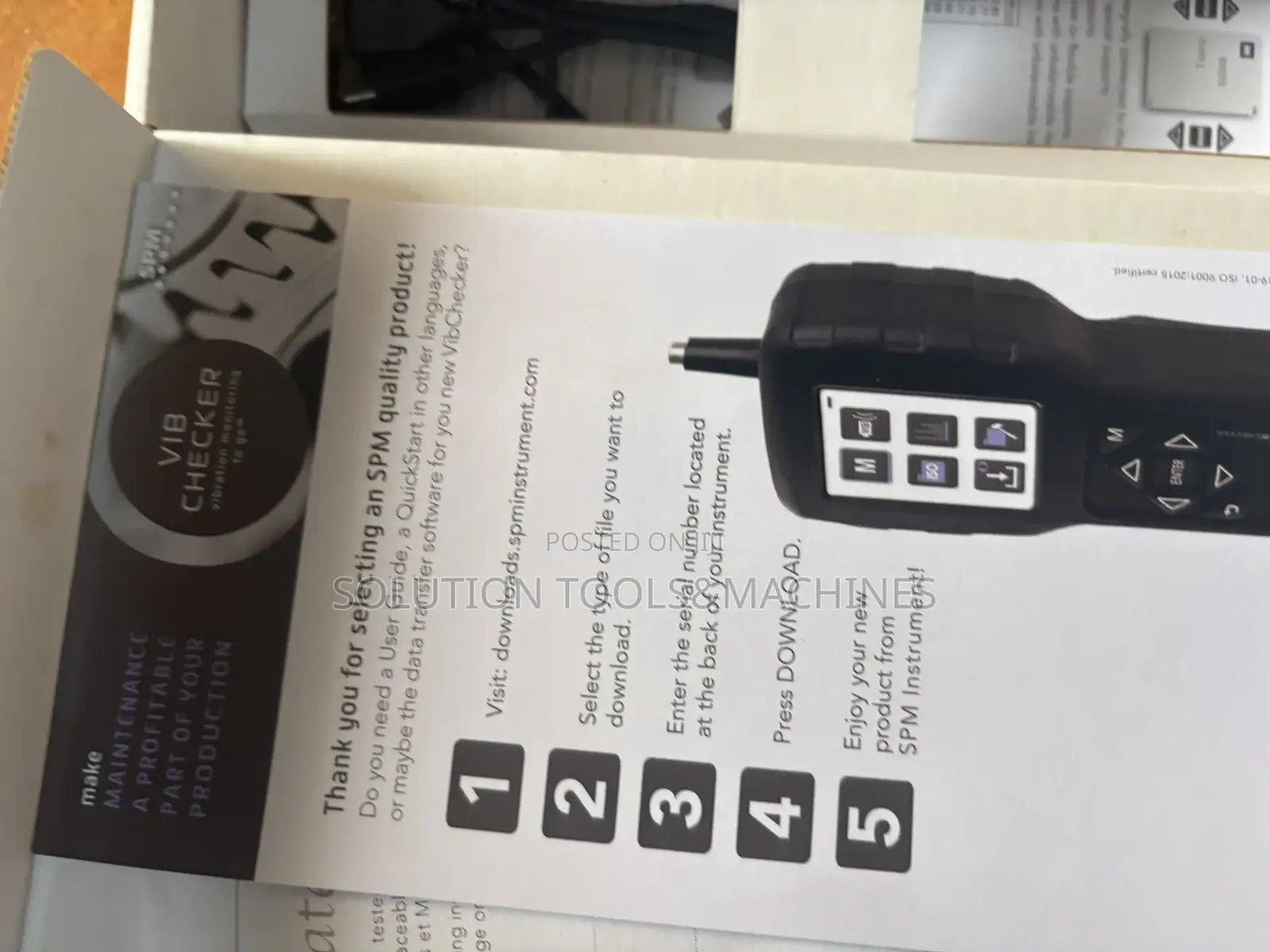 SPM Vc200 Vibration Checker