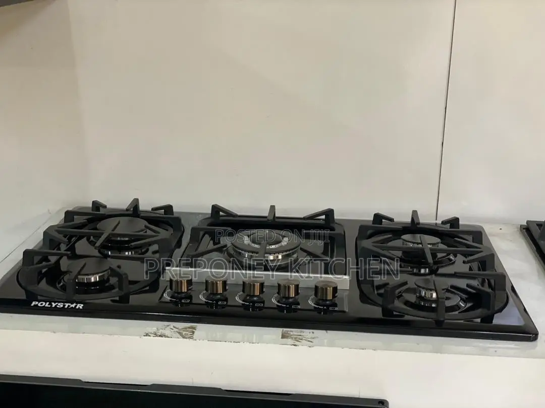 Polystar Built in 5 Burner Enamel Gas Hub