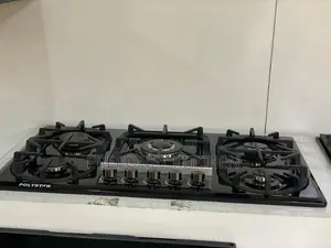 Polystar Built in 5 Burner Enamel Gas Hub