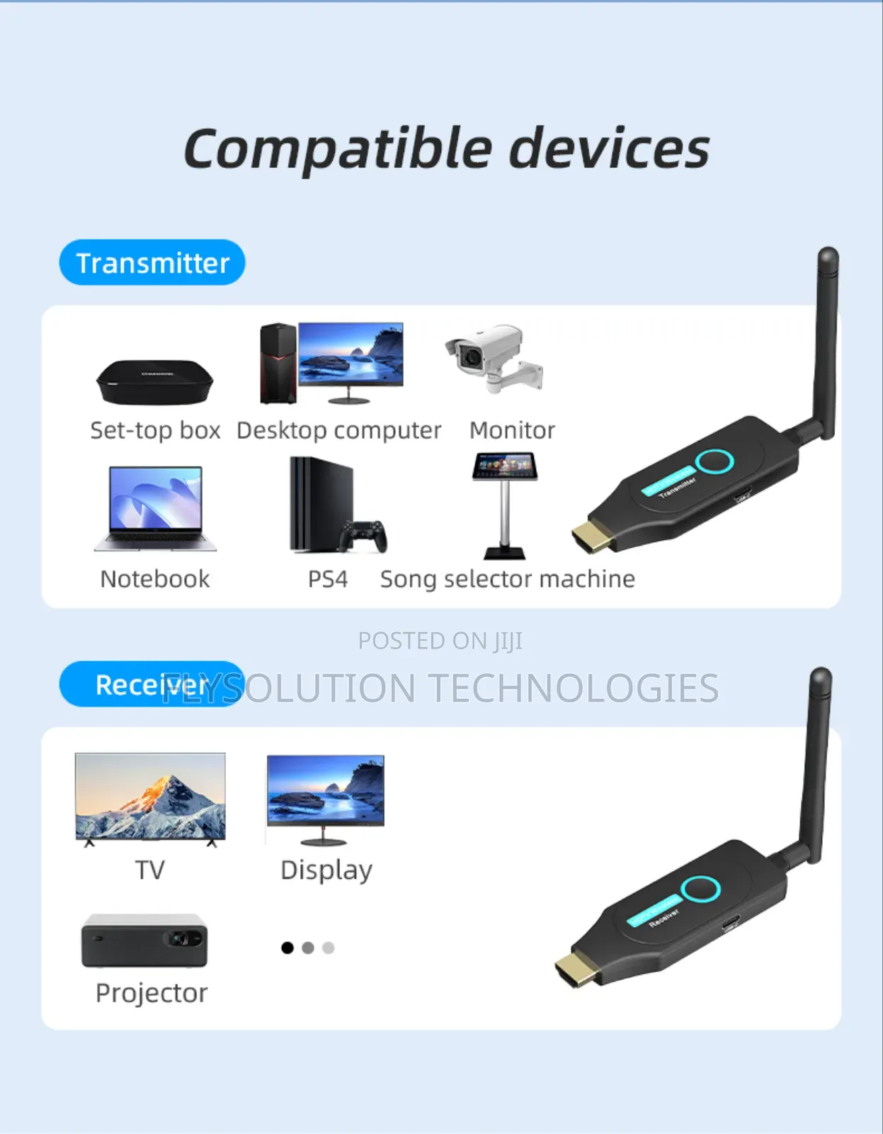 50m Wireless Hdmi Transmitter Receiver - Wireless Hdmi Extender