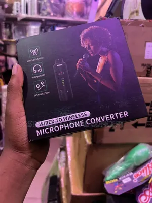 Wired to Wireless Microphone Converter