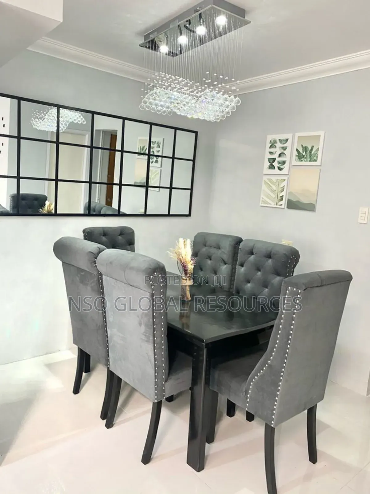 Six Seater Dining Set Well Designed