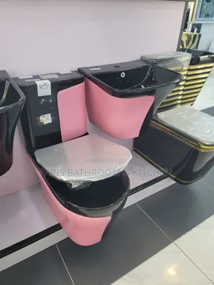 Luxury Matte-Accent Water Closet Set