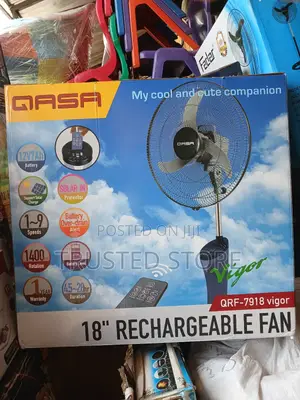 Gasa Rechargeable Fan 18"