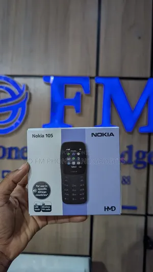 New Nokia 105 Black