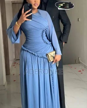 Quality Designer Women Mature Outing Gown Available in Different Sizes