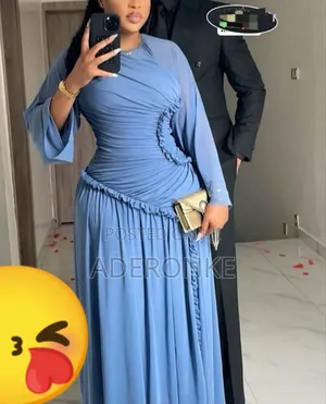 Quality Designer Women Mature Outing Gown Available in Different Sizes