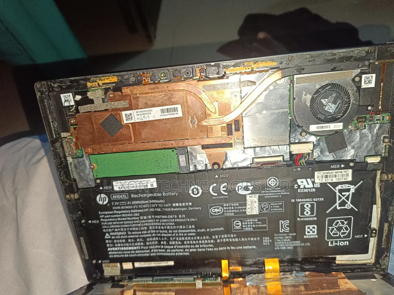 Hp Spectre X2 12c Motherboard