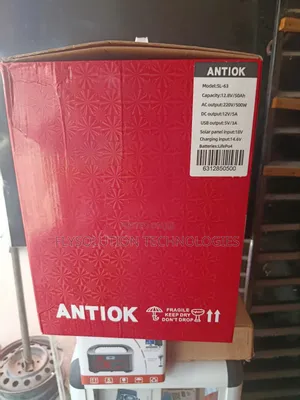 500w Antiok Solar Energy Storage Solar Generator Power Station