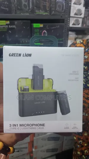 Green Lion Microphone