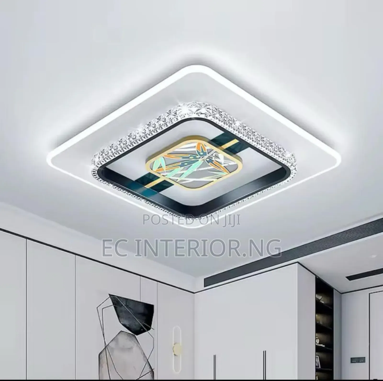 Modern Crystal Led Ceiling Lamp