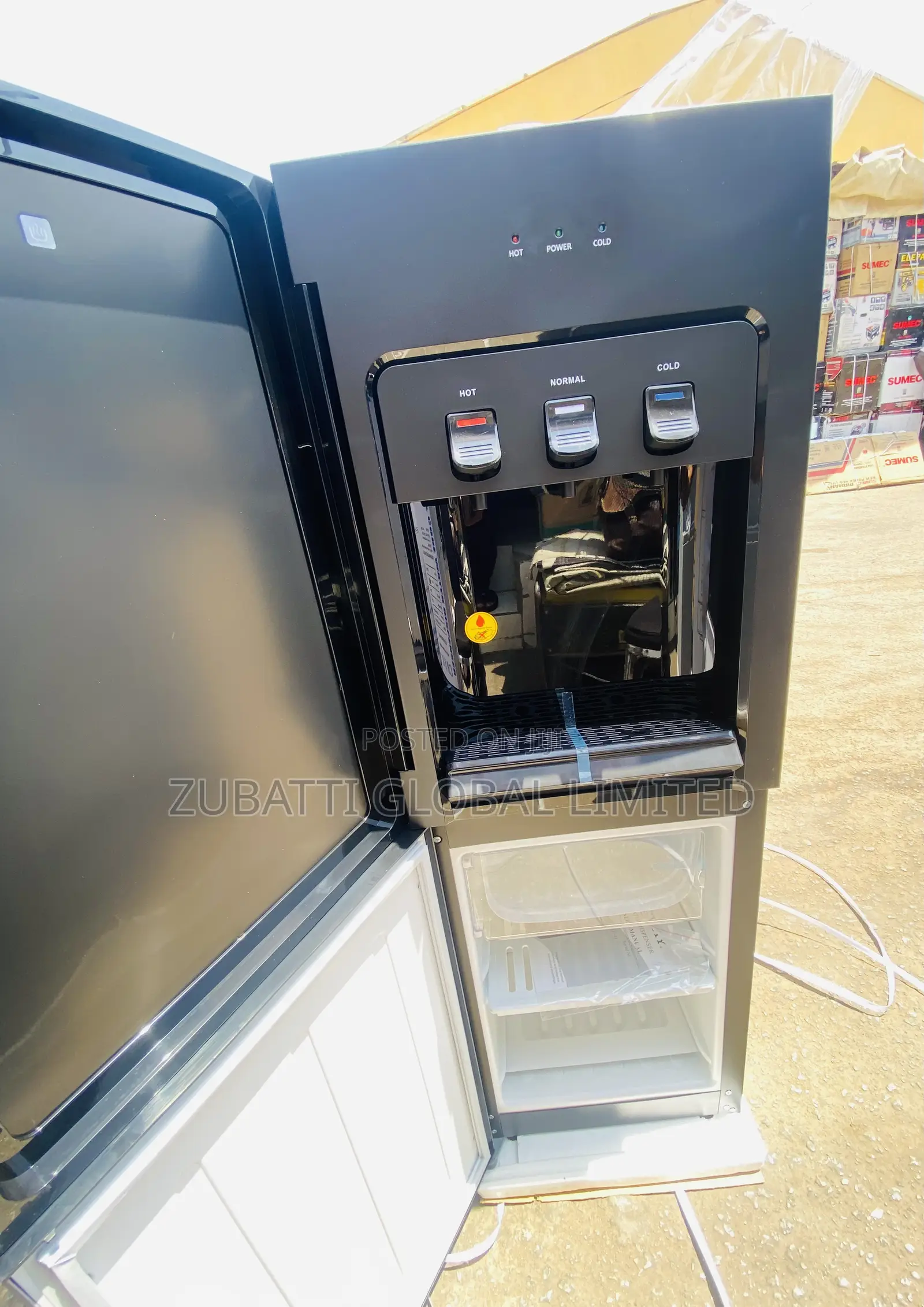 Cway Water Dispenser With Refrigerator