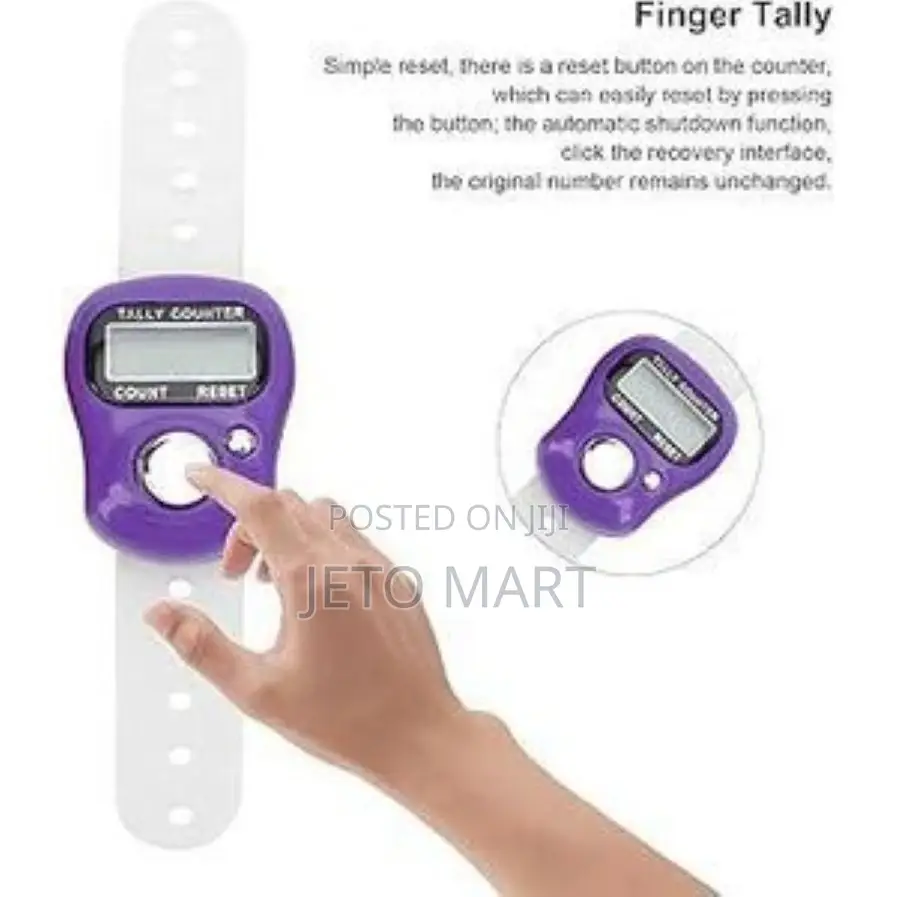 Finger Tasbeeh Hand Tally Counter-2units
