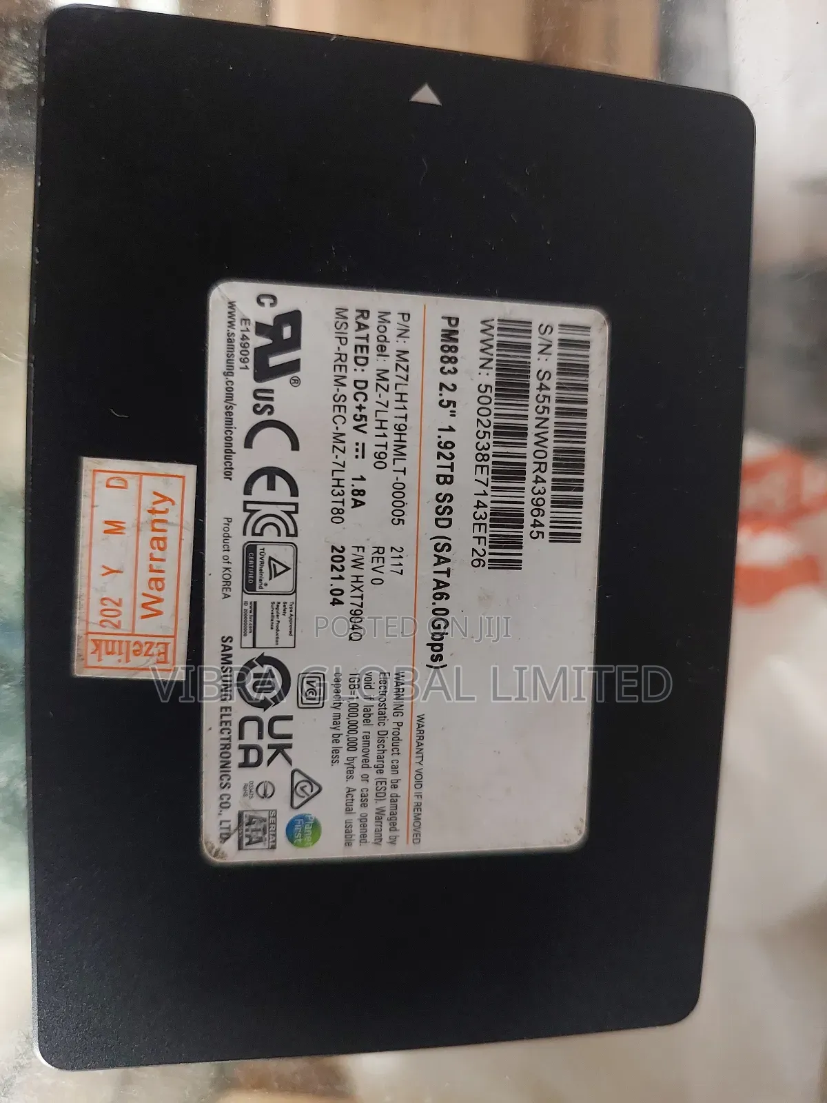 2tb/1.92gb SSD Sata Internal Druve