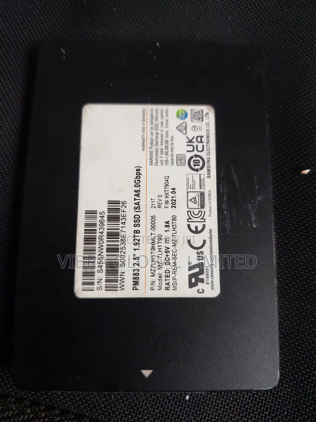 2tb/1.92gb SSD Sata Internal Druve