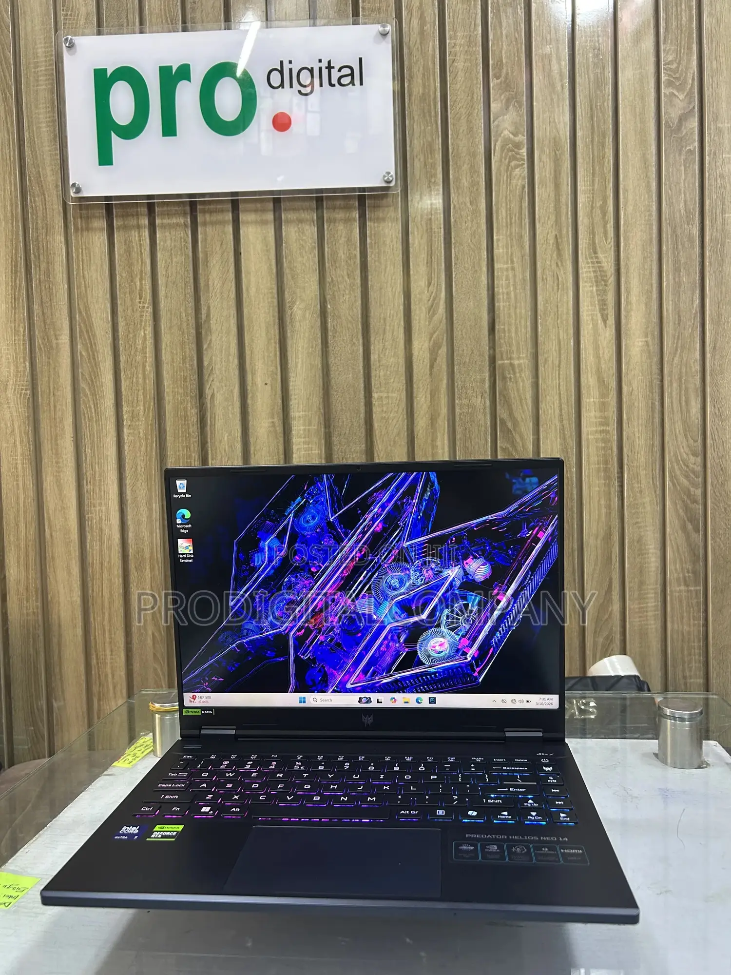 Laptop Acer Predator Helios Neo 14 16GB Intel Core Ultra 7 SSD 1T