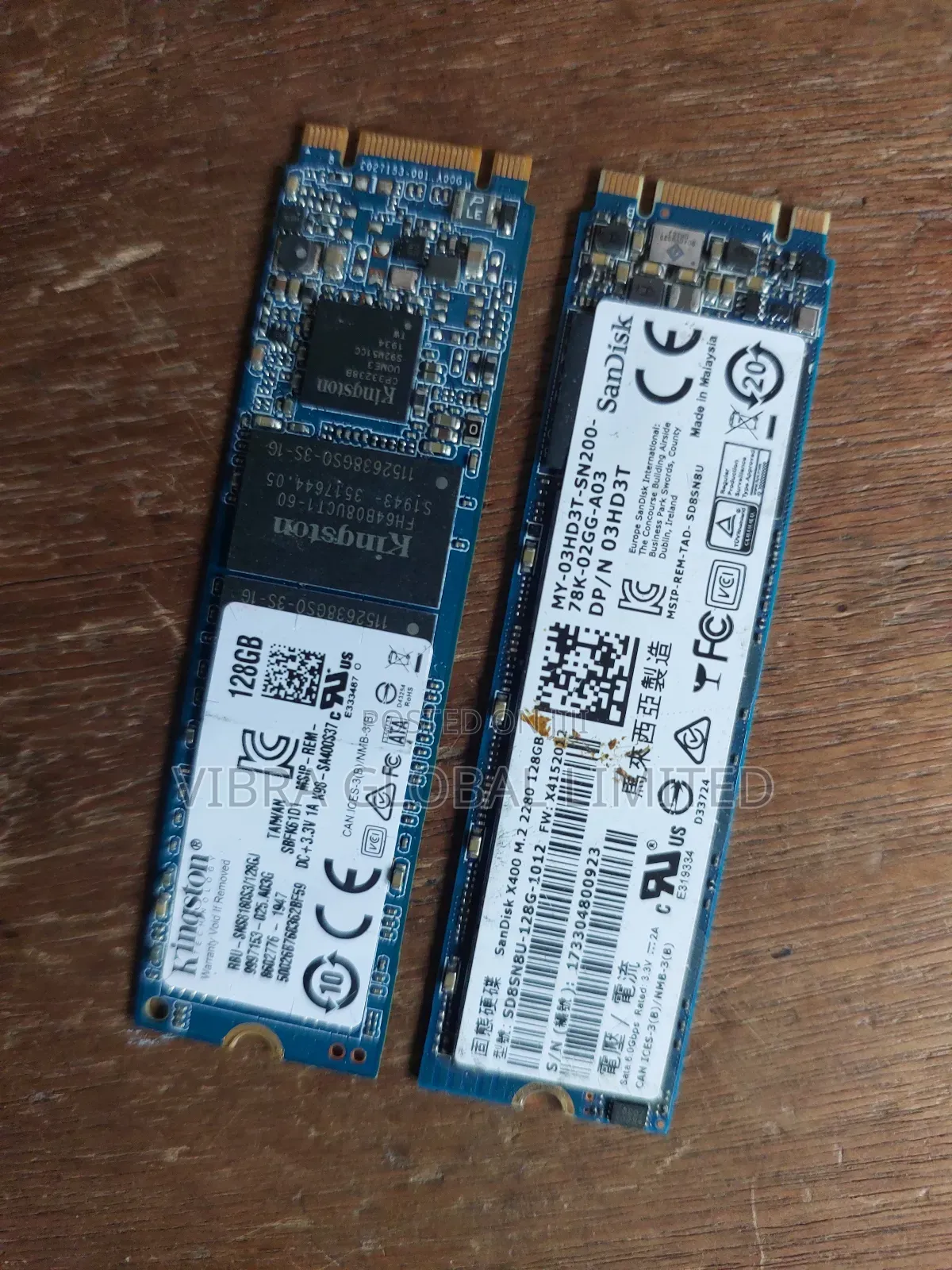 128gb, SSD NGFF 2 Cut Internal