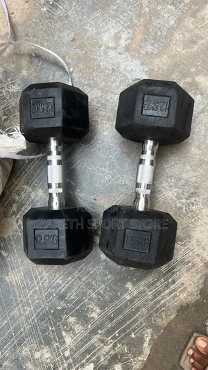 Hexagon Dumbbells