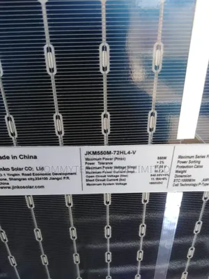 550w Jinko Panel