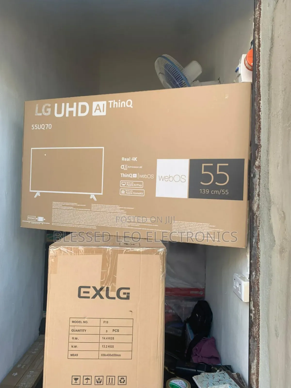  55"Lg Smart Tv – Frameless Feature-Packed! Bluetooth
 Netflix