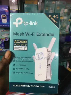 Tp-Link Ac2600 Re650 Dual Band Mesh Wifi Extender