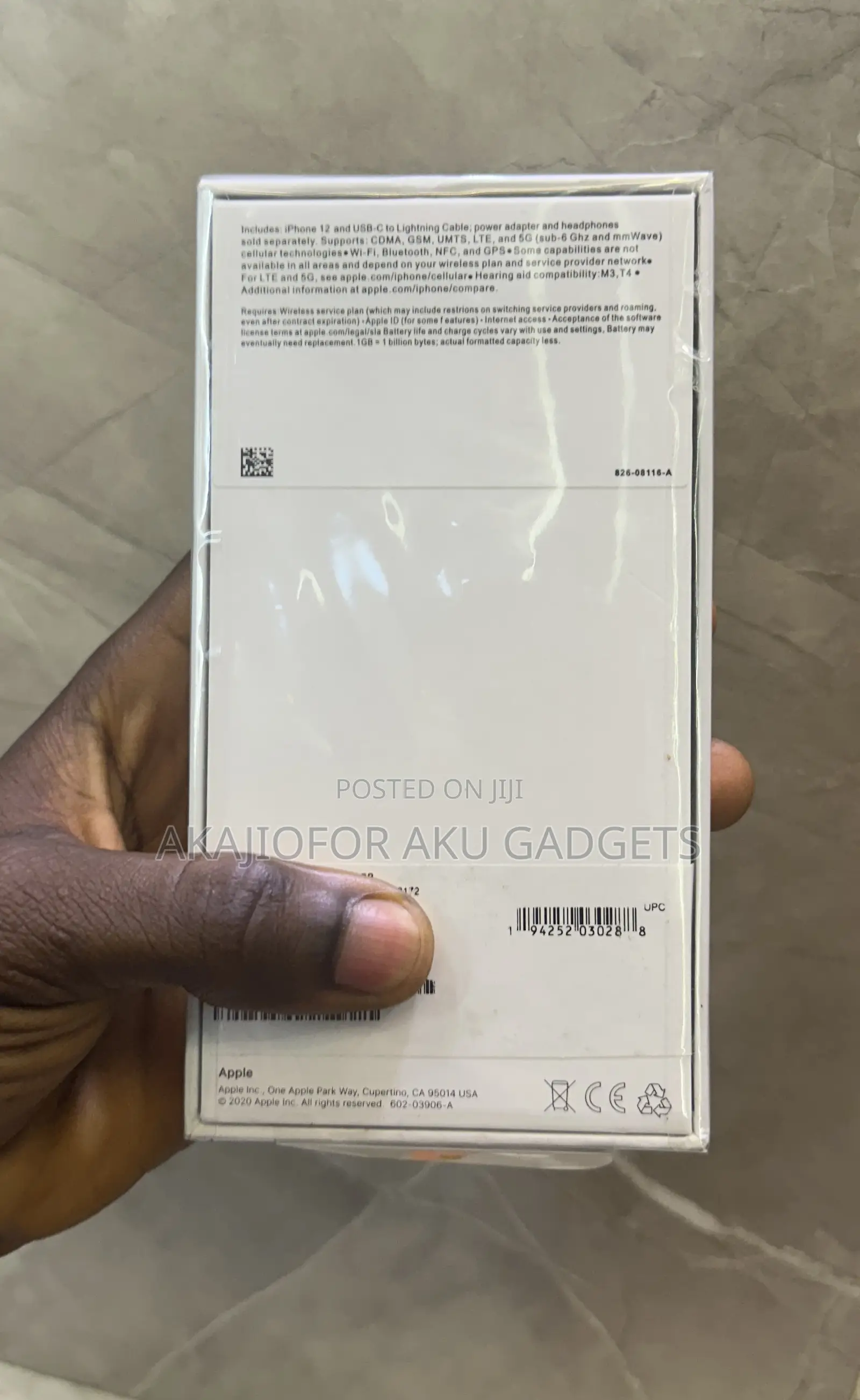 New Apple iPhone 12 64 GB Blue