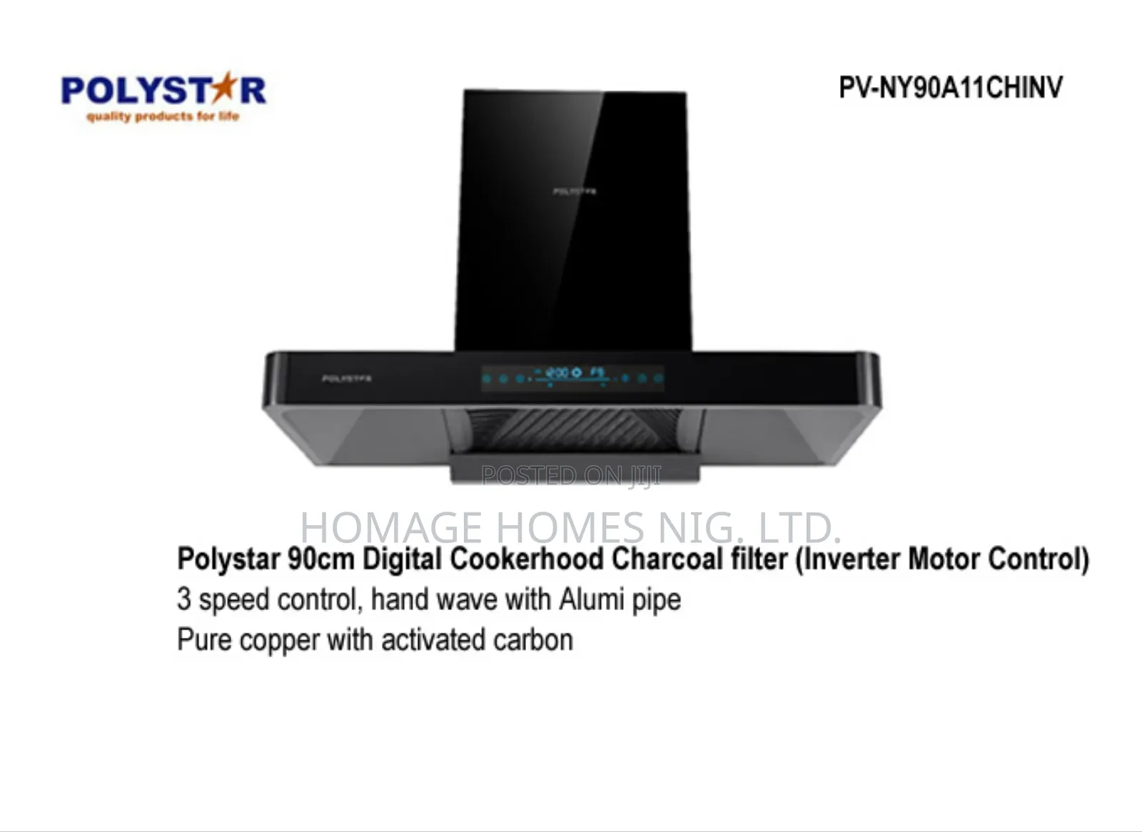 Polystar Heavy Duty Kitchen Extractor