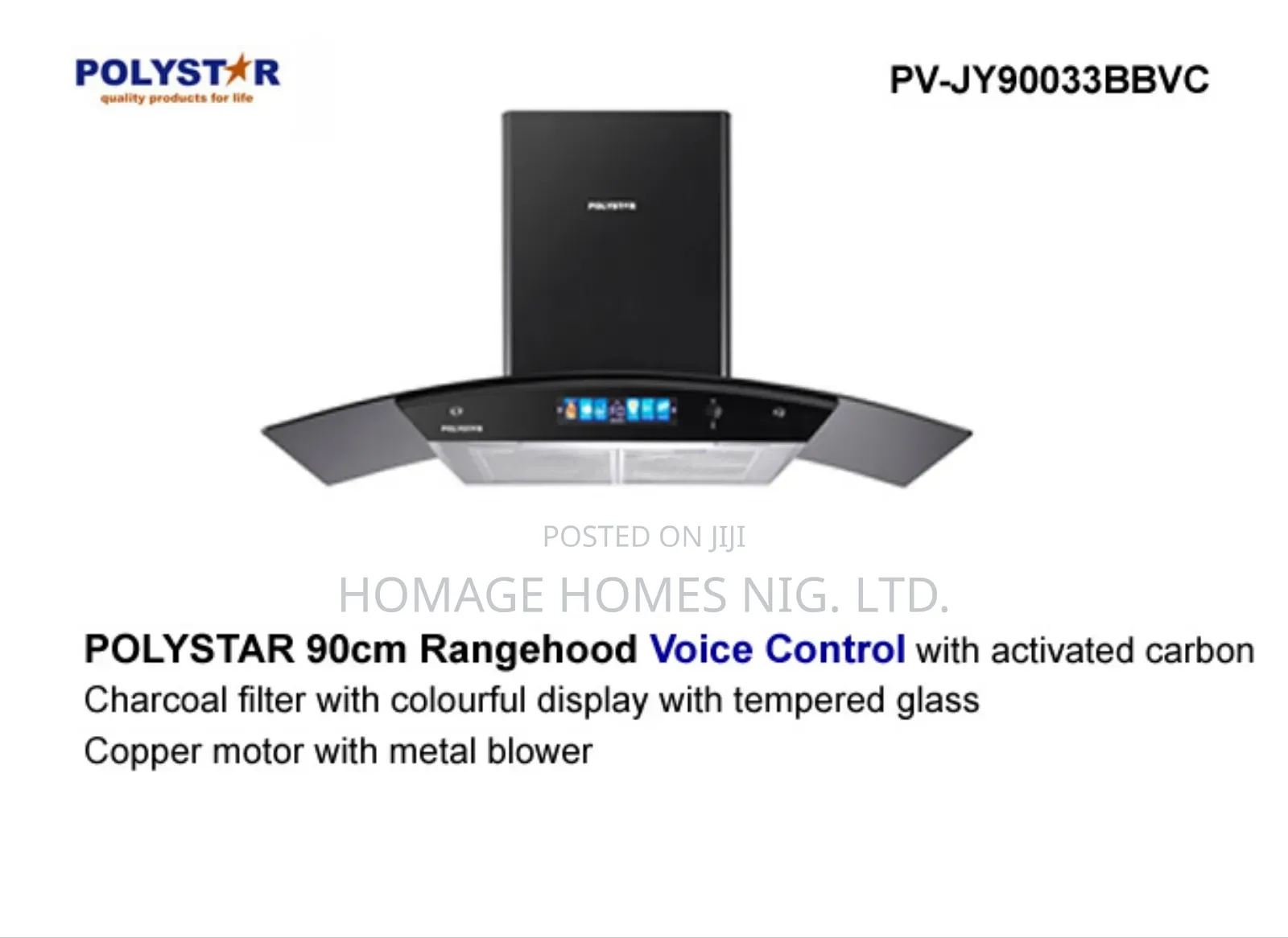 Range Hood Wit Voice Control