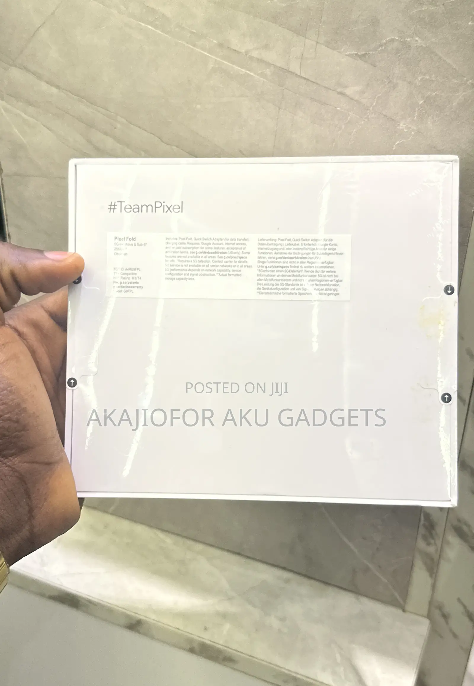 New Google Pixel Fold 256 GB Black
