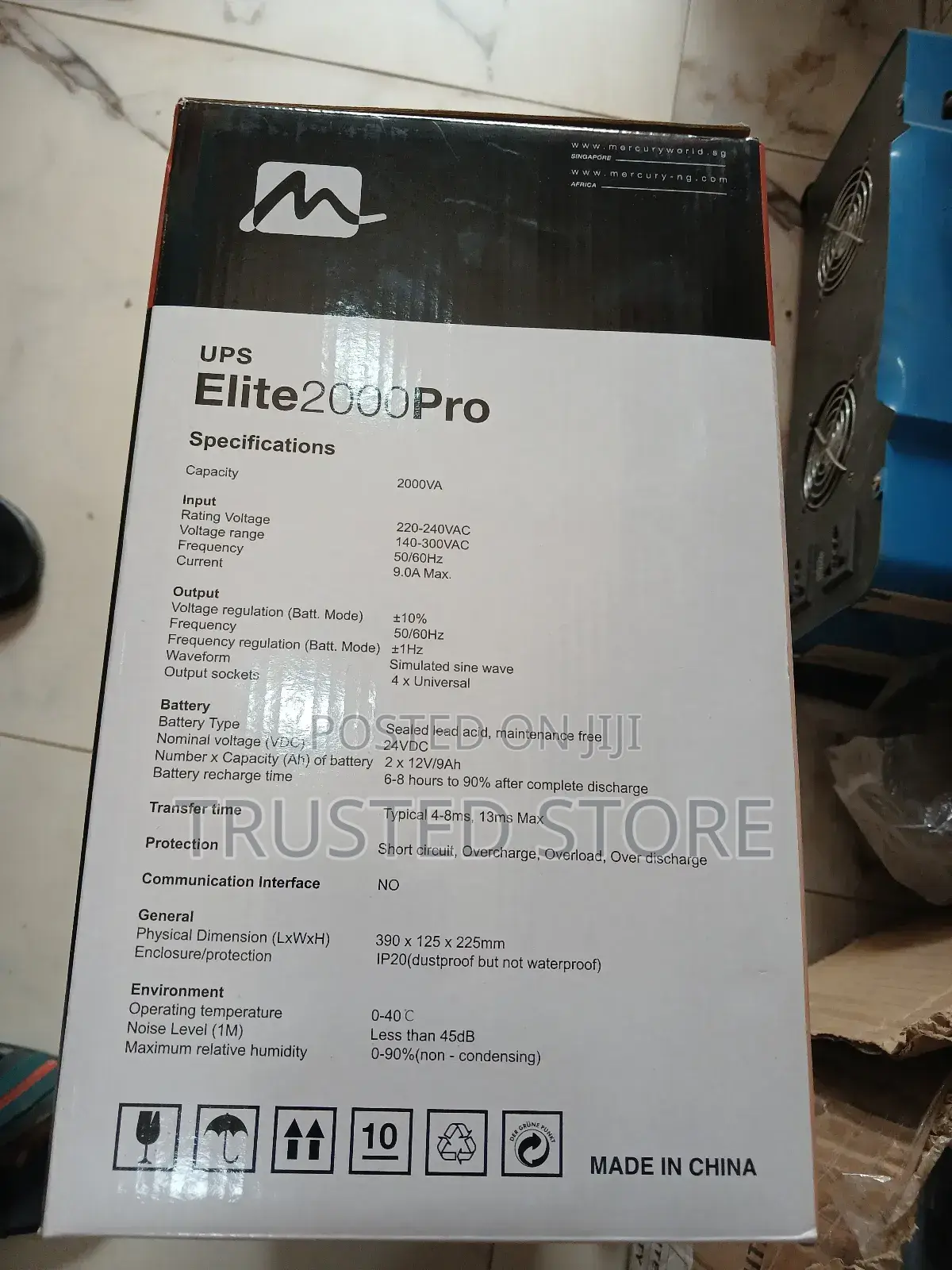 Mercury Ups 2kva Pro