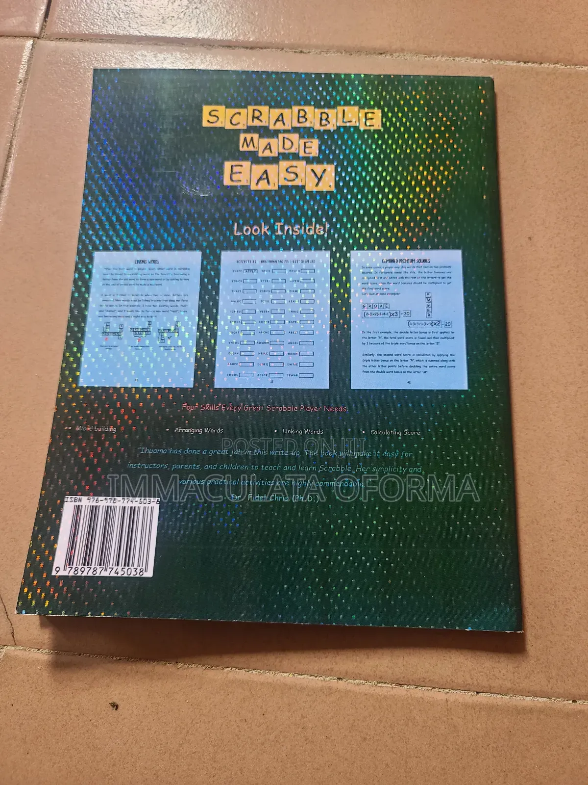 Scrabble Book